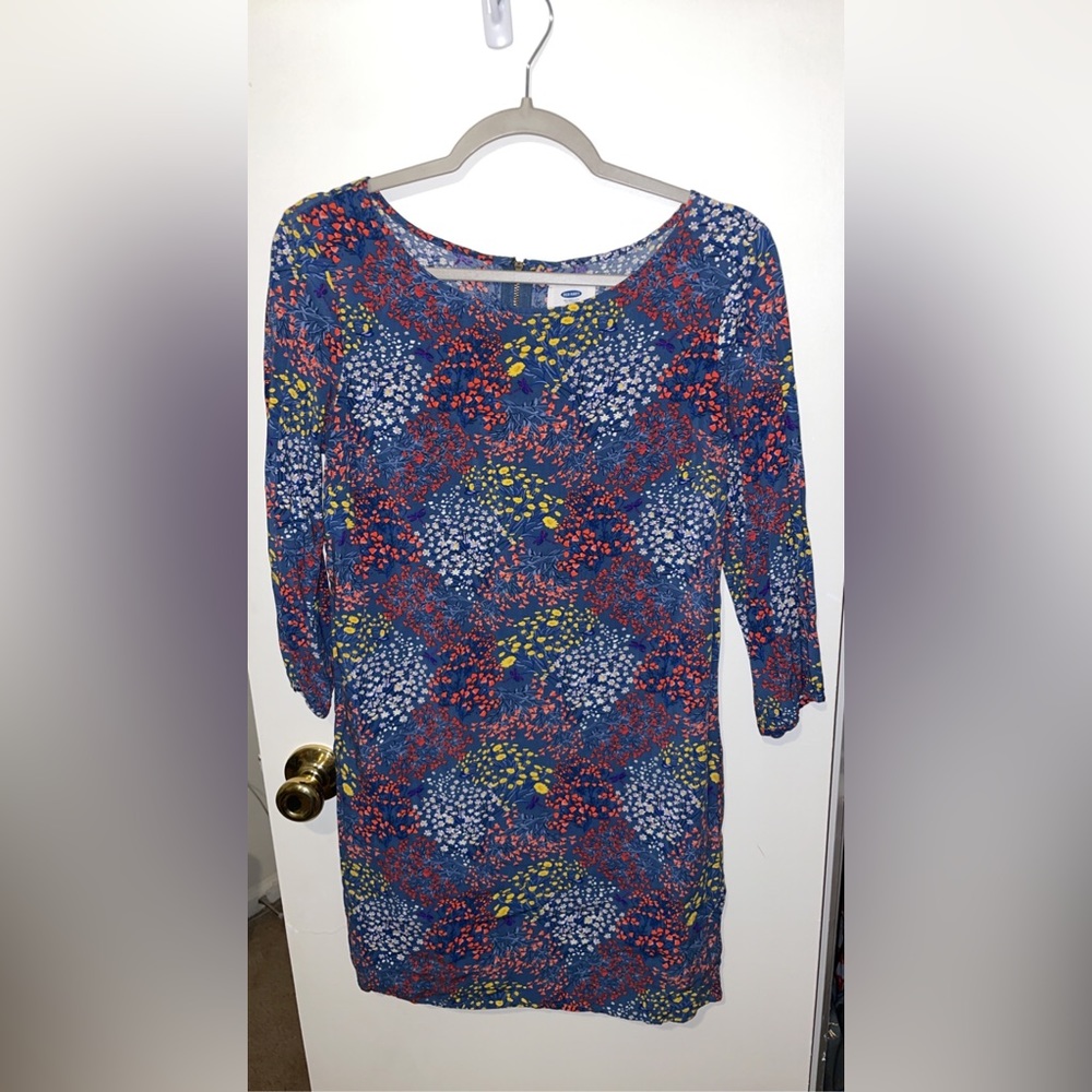 Floral multi color dress